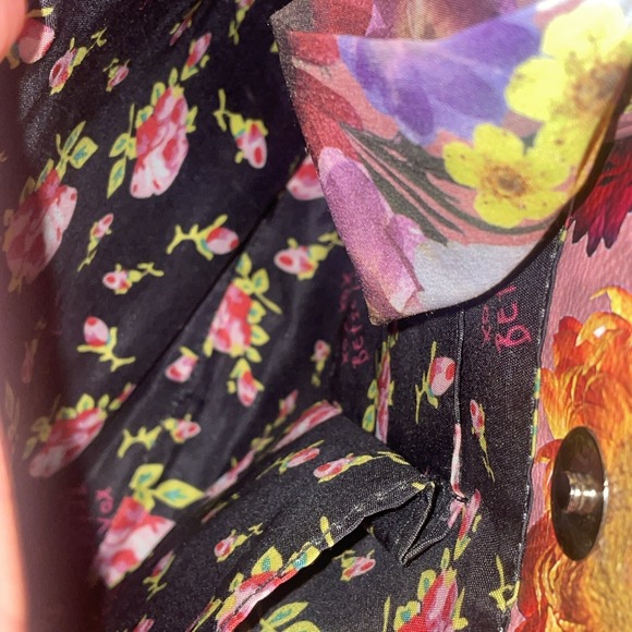 New Betsey Johnson Gigi‎ Satchel Pink Croc Faux Leather Top Handle Crossbody Bag - Picture 12 of 16